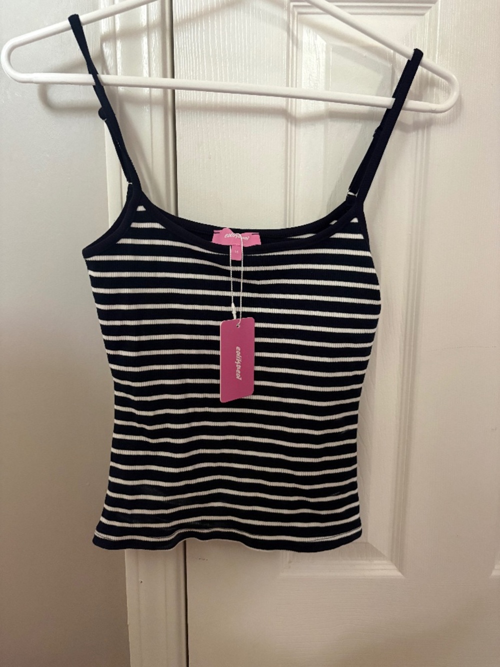 Edikted striped tank top